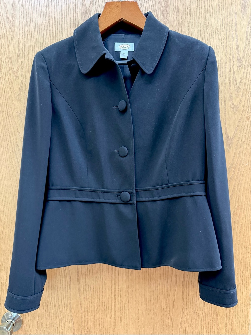 Talbots Black Blazer, size 14